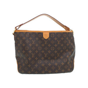 Louis Vuitton Monogram Leather Brown Delightful Semi Shoulder Bag